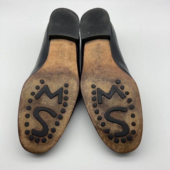 Stuart Weitzman Black Leathet Loafers Size 7,5B Made in Spain - Picture 7 of 7